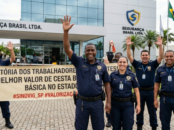 Sindivigilância de Sorocaba e Região fortalece a categoria e amplia o valor de cesta básica para vigilantes