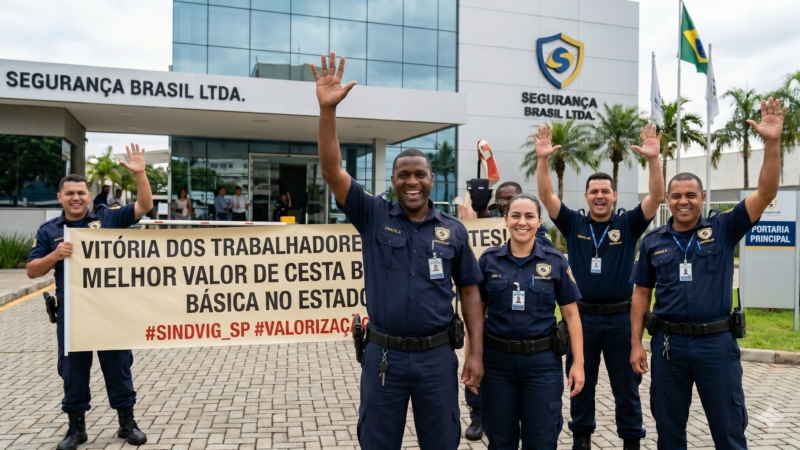 Sindivigilância de Sorocaba e Região fortalece a categoria e amplia o valor de cesta básica para vigilantes