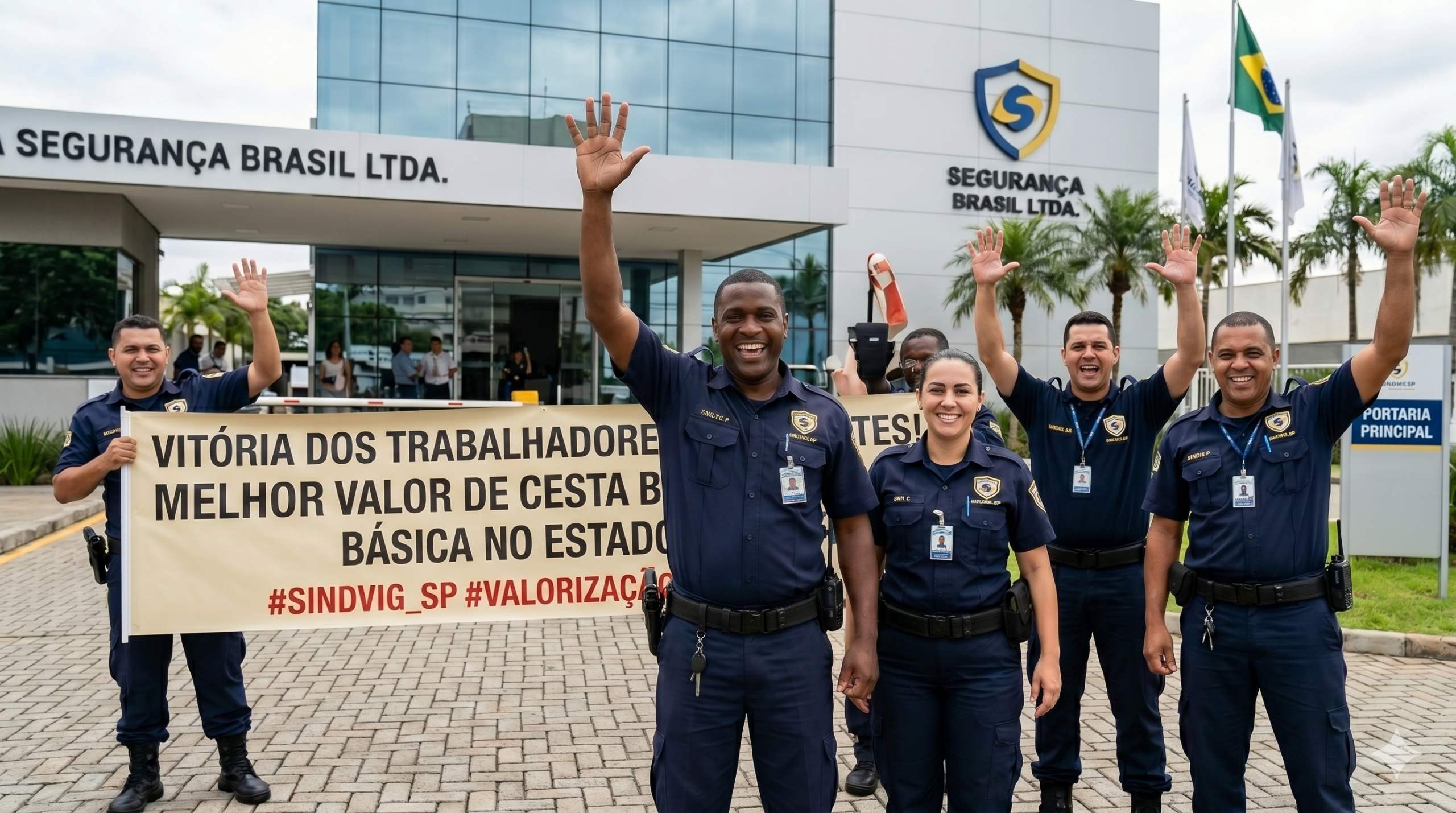 Sindivigilância de Sorocaba e Região fortalece a categoria e amplia o valor de cesta básica para vigilantes