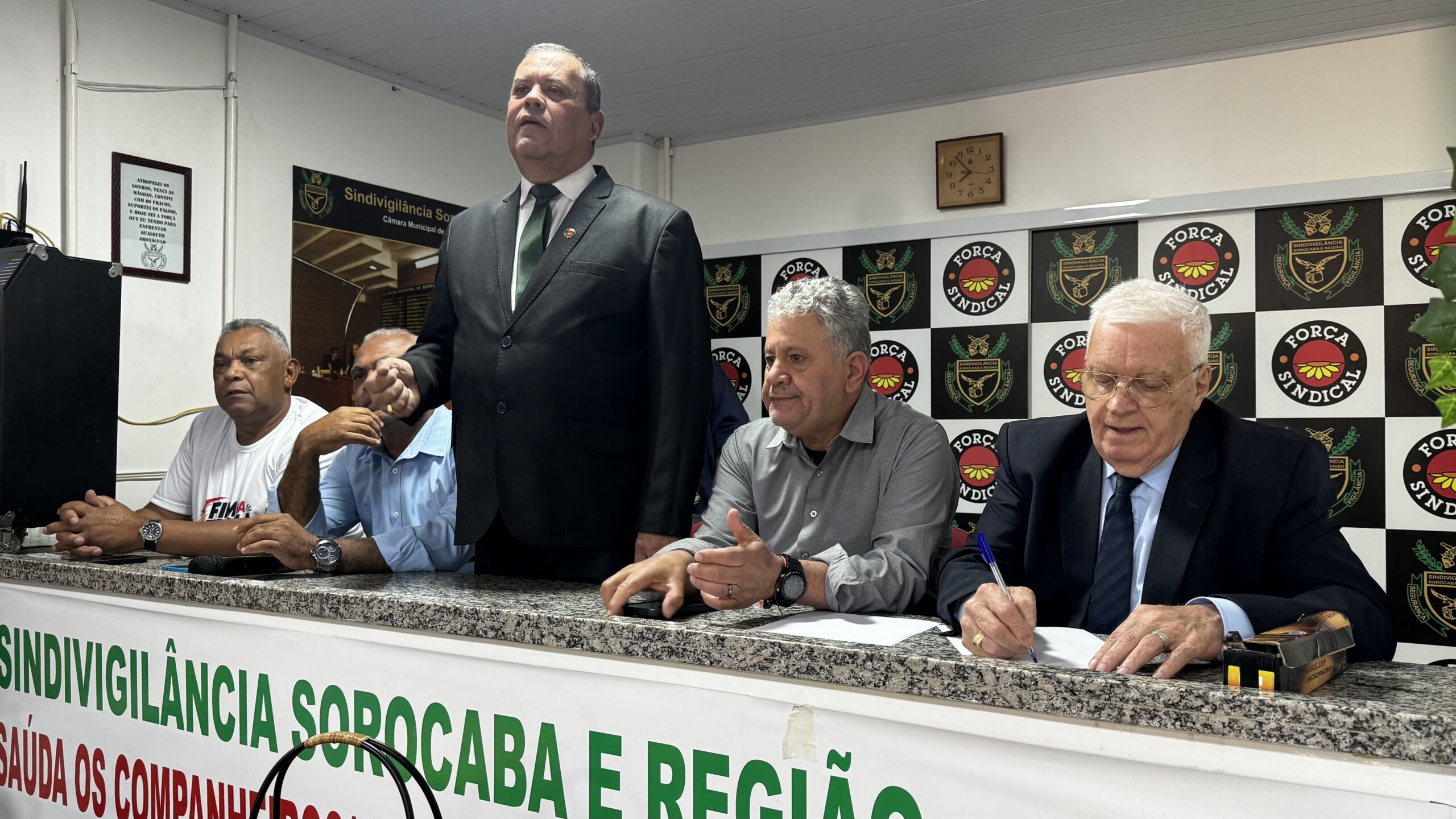 Sindivigilância celebra posse da nova diretoria eleita com mais de 90% de aprovação